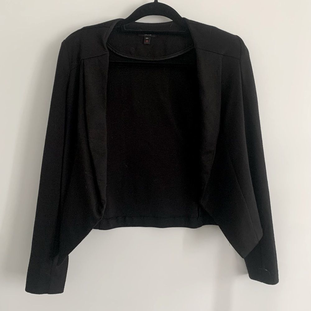 Jacob | Black Fabric Blazer